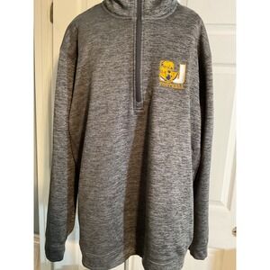 Adidas Mens 2XL Southern SJ Football Climawarm 1/4 Zip Pullover Grey